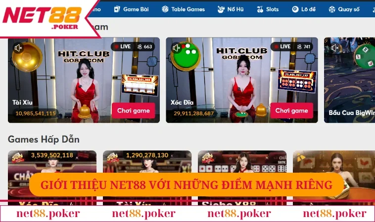 Giới thiệu NET88 2 Giới thiệu NET88 với những điểm mạnh riêng