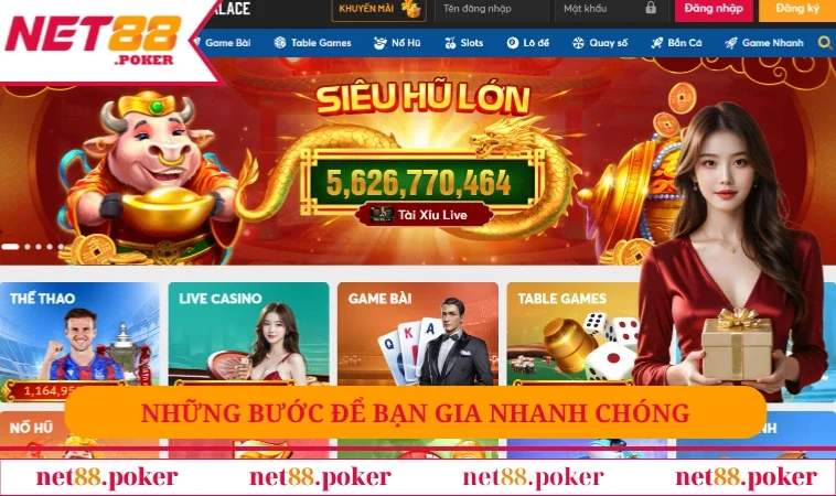 Net88 19 Những bước để bạn gia sân chơi nhanh chóng