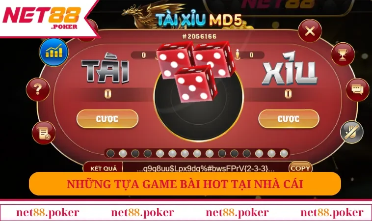 Game bài NET88 2 Những tựa game bài hot tại nhà cái