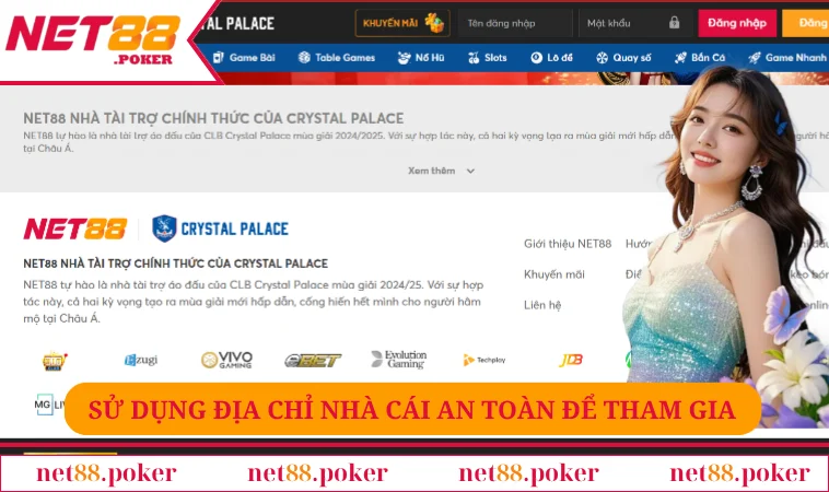 Net88 16 Sử dụng địa chỉ nhà cái an toàn để tham gia